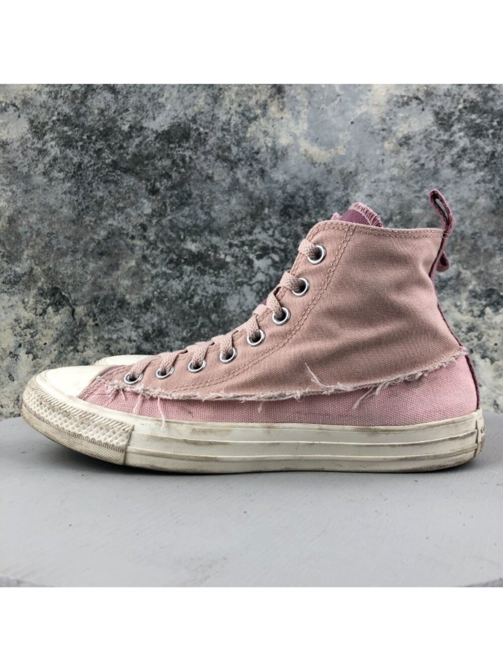 Converse Women's Size 11 Chuck Taylor All Star Pink Purple High Top Sneakers - Picture 5 of 14